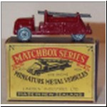 Lincoln Matchbox Fire Engine