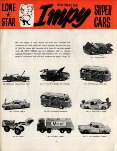 Lone Star trade catalogue 1968