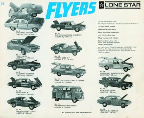 Lone Star trade catalogue 1972