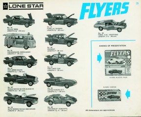 Lone Star trade catalogue 1972