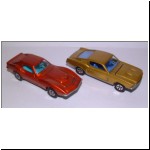 Lone Star No.38 Chevrolet Corvette Stingray and no.39 Ford Mustang